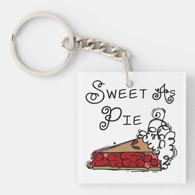 Sweet as Pie Keychain (Front)