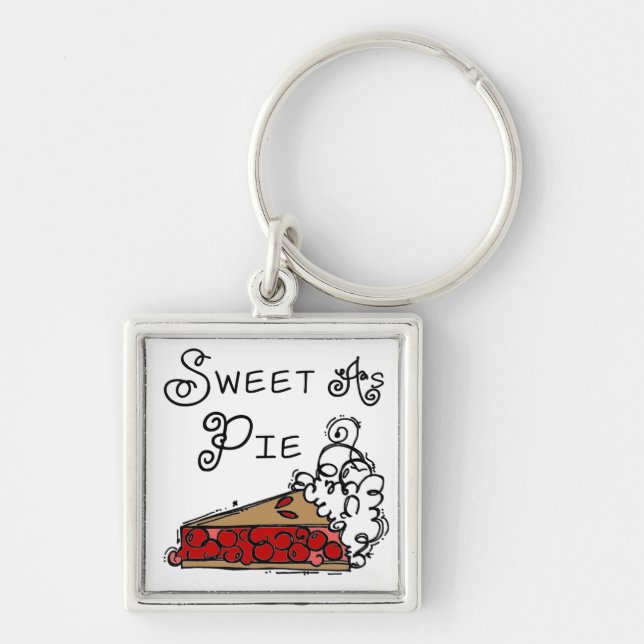 Sweet as Pie Keychain (Front)