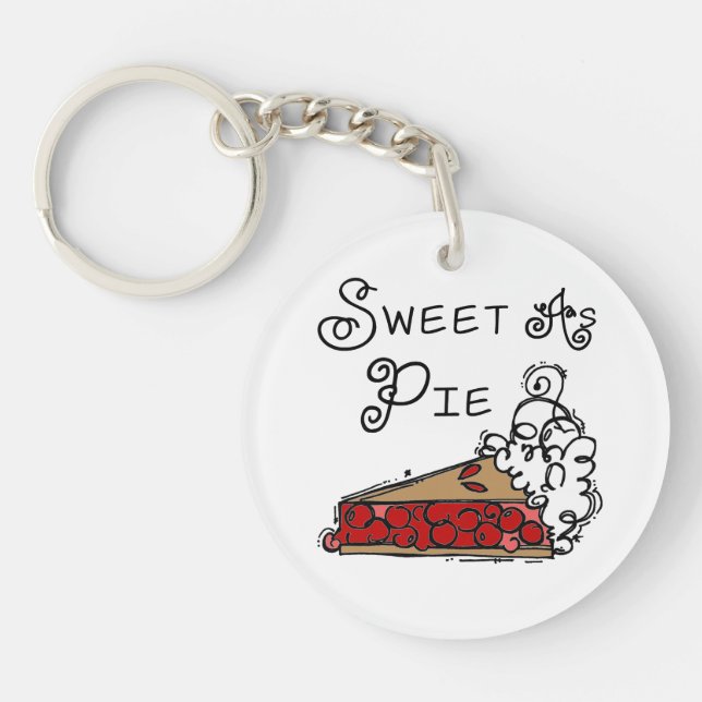 Sweet as Pie Keychain (Front)