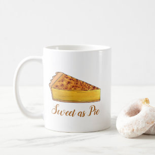 Sweet as Pie Virginia Chess Southern Dessert Coffee Mug