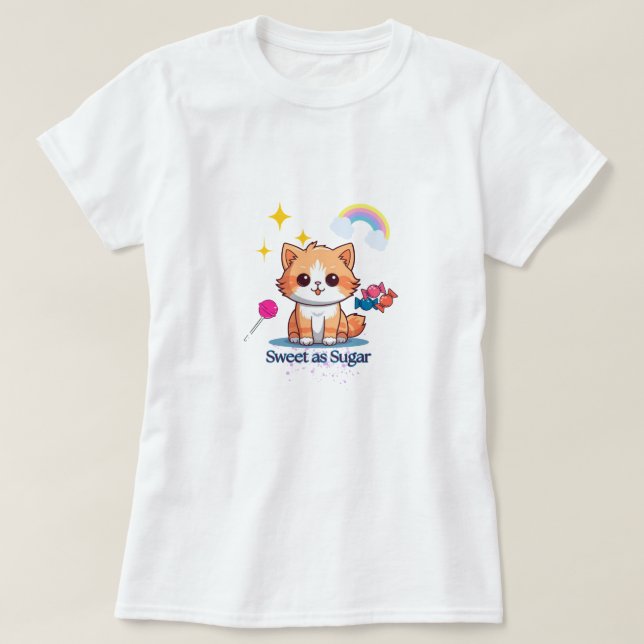 Sweet as Sugar Tough as nails-women's tee (Design Front)