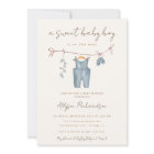 Sweet baby boy boho baby clothes shower