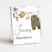 Sweet Baby Boy Boho Clothes Baby Shower Favours