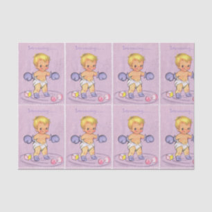 Sweet Baby Boy Tissue Paper