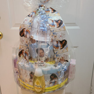 "Sweet Baby Bun-In-The-Oven" Satin Ribbon