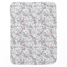 Sweet baby Christmas pattern design