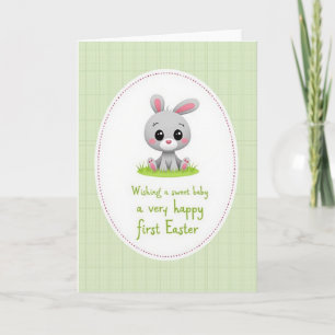 Sweet Baby First Spring Card