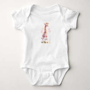 Sweet Baby Giraffe, Zoo Animal Bodysuit