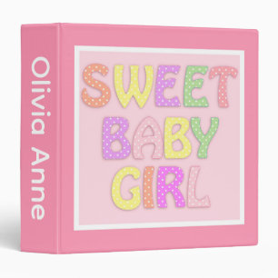 Sweet Baby Girl 3 anneau Classeur