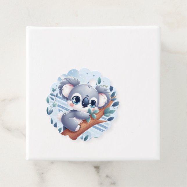 Sweet Baby Koala - Favor Tag (In Situ)