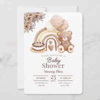 Sweet Baby Moments Shower Invitation