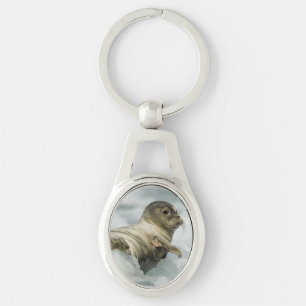 Sweet Baby Seal Keychain