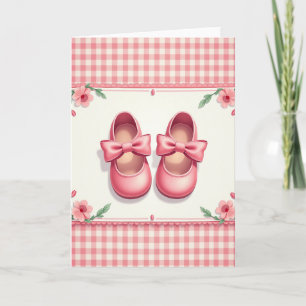 Sweet Baby Shoe Card