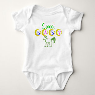 Sweet Baby with Horse Infant Shirt