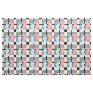 sweet babyfeet classic tartan plaid pattern fabric