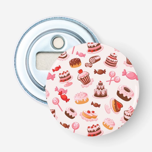 Sweet background bottle opener (Front)