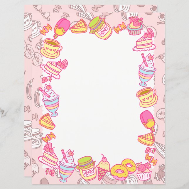 Sweet Bakery and Drinks Peach (Front/Back)