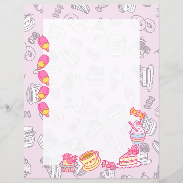 Sweet Bakery and Drinks Pink (Front)