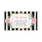 Sweet Bakery Cupcakes Gold Pink Floral Striped