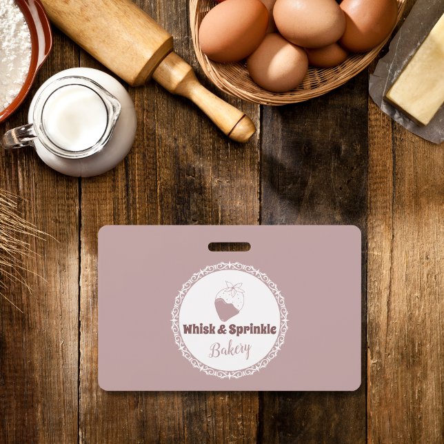 Sweet Bakery Store Custom Cakes Chocolates Dessert Badge (Creator Uploaded)