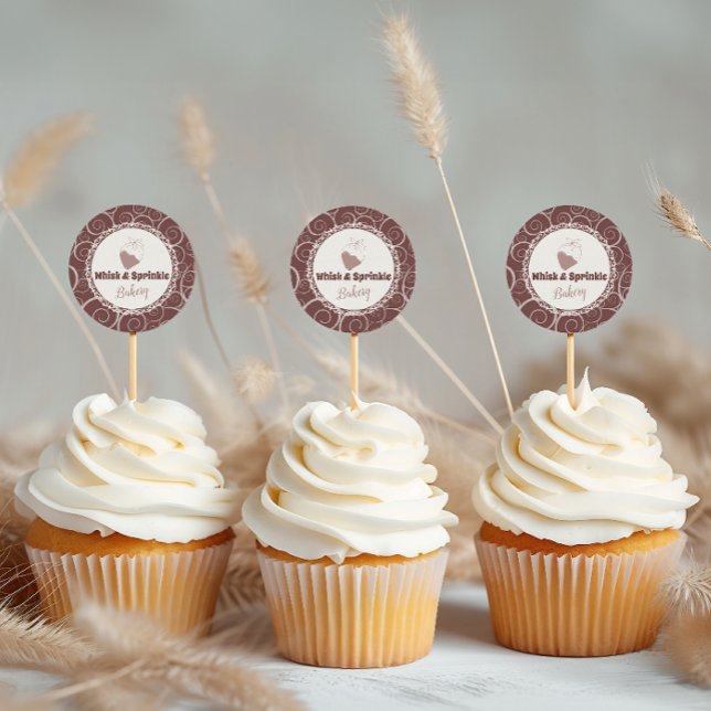 Sweet Bakery Store Custom Cakes Chocolates Label (Creator Uploaded)