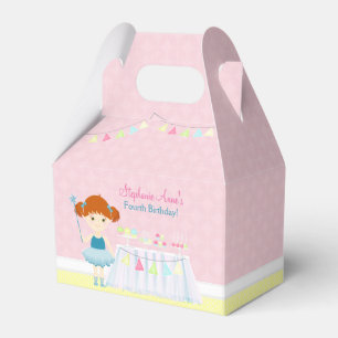 Sweet Ballerina Cupcake Celebration Favor Box