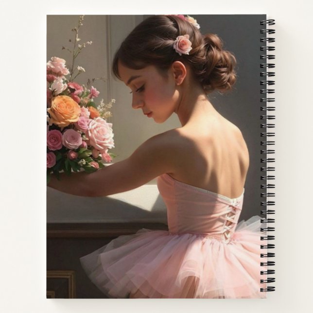 Sweet ballerinas notebook (Back)