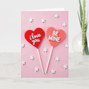 Sweet Be Mine Love You Card
