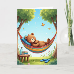 Sweet Bear Hammock Card