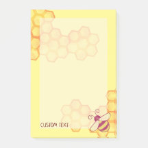 Sweet Bee Honeycomb Custom  Notes
