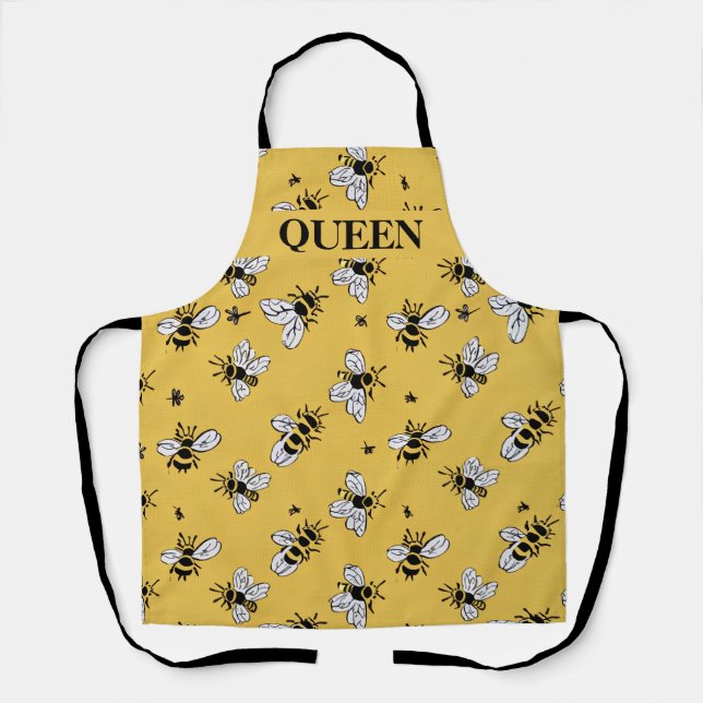 Sweet Bees Queen  Apron (Front)