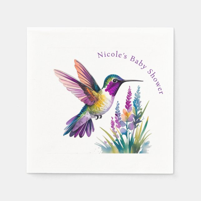 Sweet Beginning: A Baby Shower Celebration  Napkin (Front)