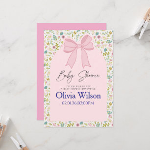 Sweet Beginnings Baby Shower Invitation