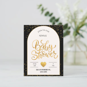 Sweet Beginnings: Minimalist Baby Shower  Card