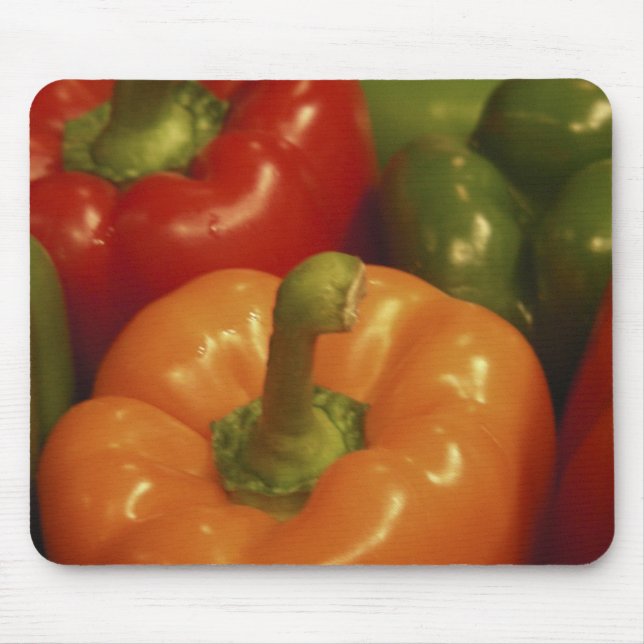 Sweet Bell Peppers whole mouse pad (Front)