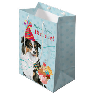 Sweet Birthday Aussie Medium Gift Bag