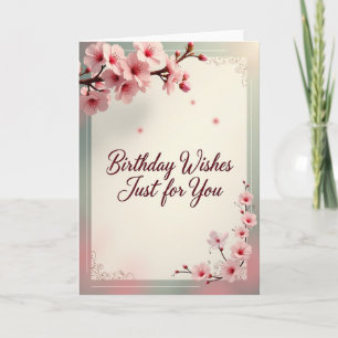 Sweet Birthday Blossoms Card