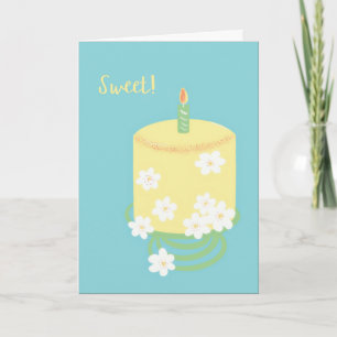 SWEET BIRTHDAY CARD