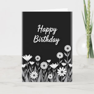 Sweet Birthday Floral Meadow Card