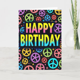 Sweet Birthday Glow Effect Card