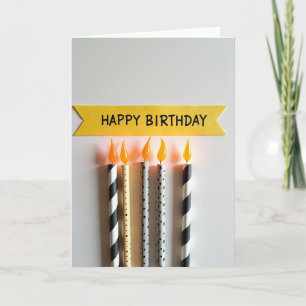 Sweet Birthday Graphic Patterns Card