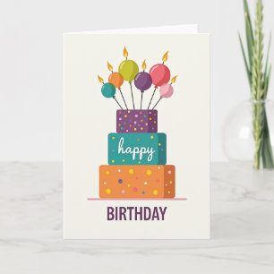 Sweet Birthday Layered Card