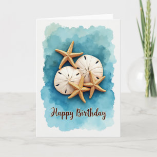 Sweet Birthday Ocean Art Card