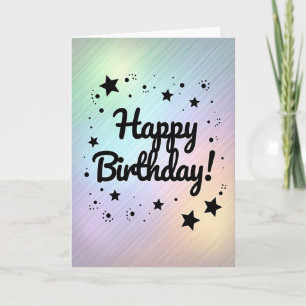 Sweet Birthday Pastel Dreams Card