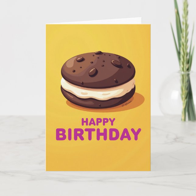 Sweet Birthday Sandwich Card (Front)
