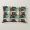 Sweet Black Lab painting on pillow