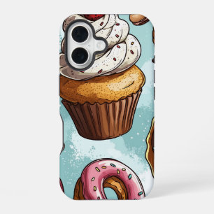 Sweet Bliss: Anime Dessert Delight Phone Case