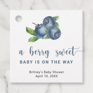 Sweet blueberries favour tags
