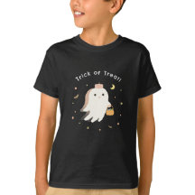 Sweet Boo Ghost Halloween Kids T-Shirt