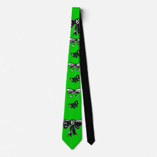 Sweet Bows Tie (Lime Balloonfight)